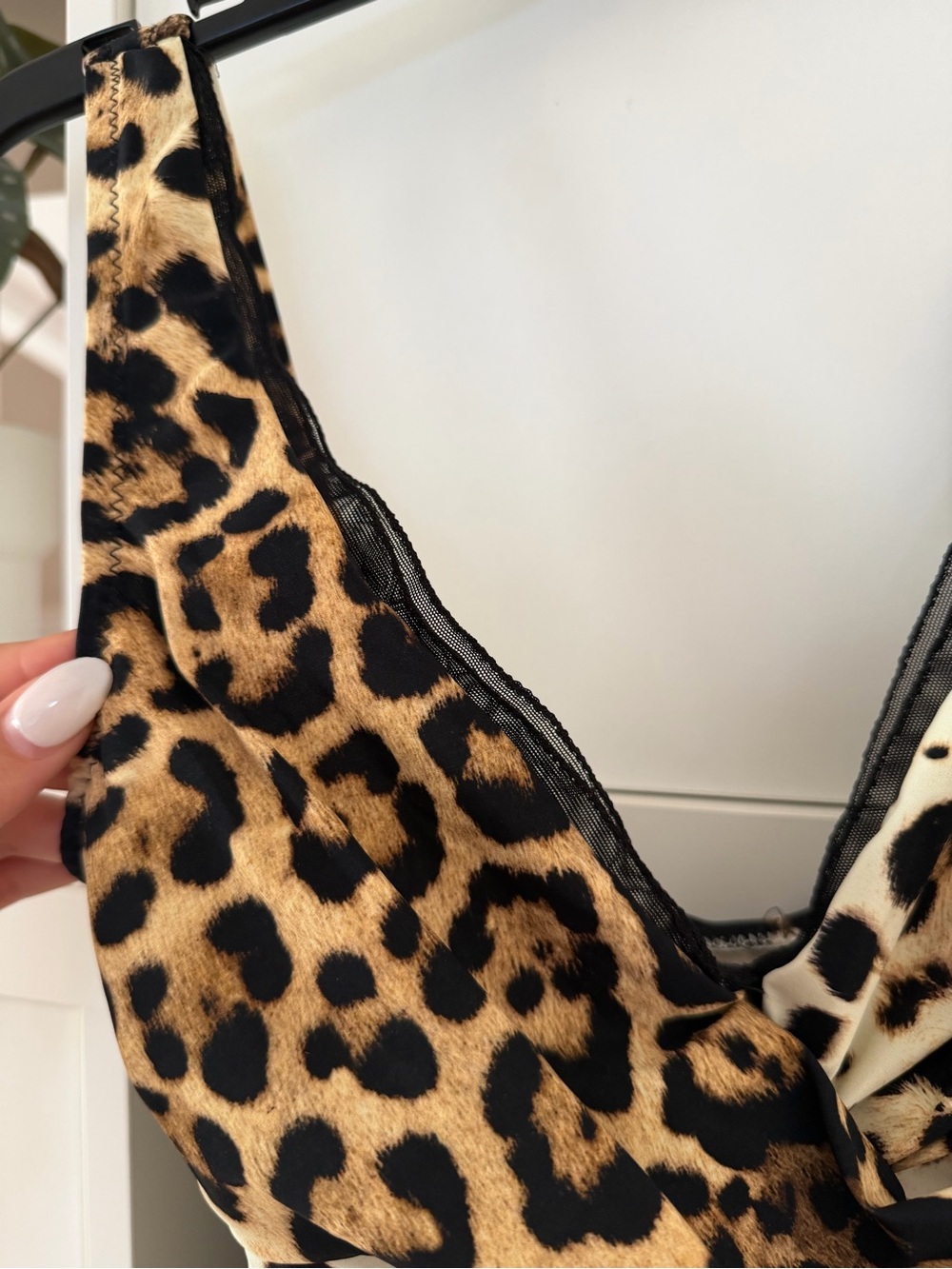 SHAN Cheetah Print One Piece Swimsuit Size 8 - Picture 4 of 10